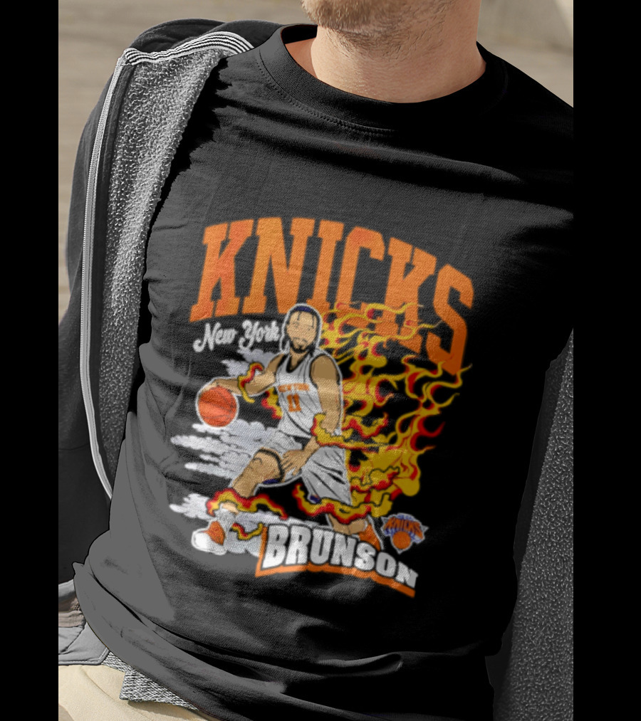 Knicks Jalen Brunson Fired Up New York Knicks T-Shirt