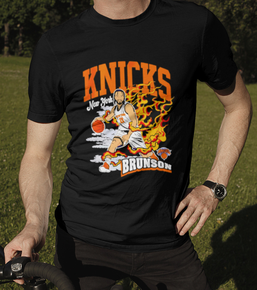 Knicks Jalen Brunson Fired Up New York Knicks T-Shirt