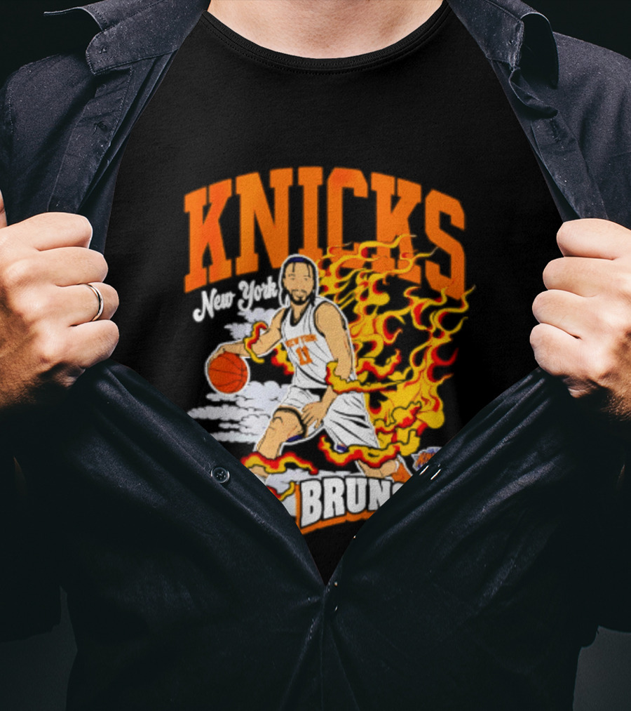 Knicks Jalen Brunson Fired Up New York Knicks T-Shirt