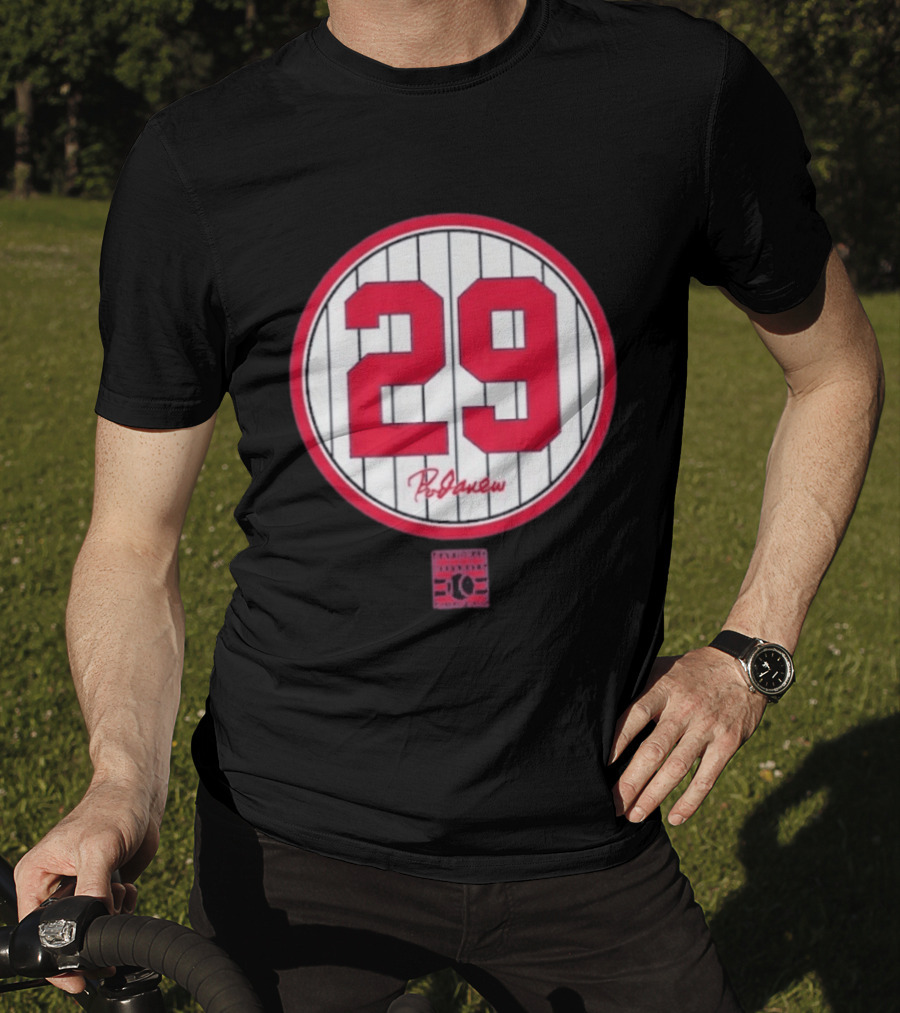 Rod Carew 29 Baseball Hall Of Fame Signature Number T-Shirt