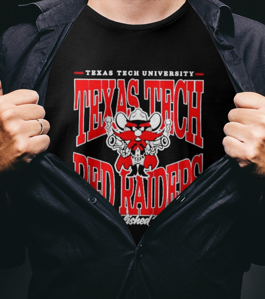 Texas Tech University Red Raiders Guns Up Texas Tech Red Raiders Established 1923 T-Shirt