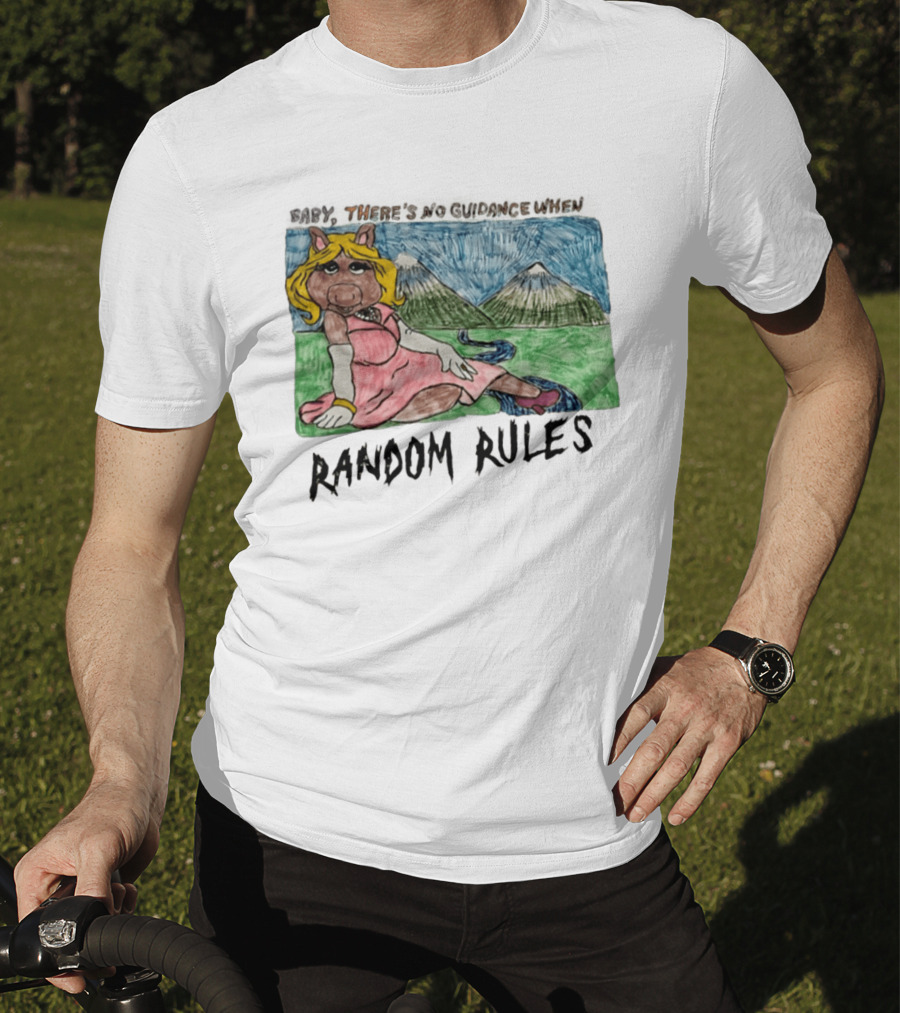 Baby There's No Guidance When Random Rules Miss Piggy Mountains Stream T-Shirt