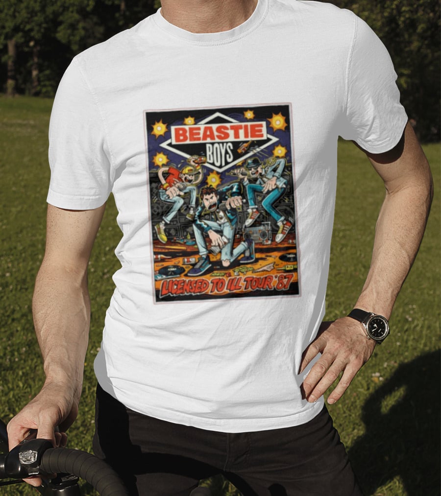 Beastie Boys Licensed To Ill Tour ’87 T-Shirt
