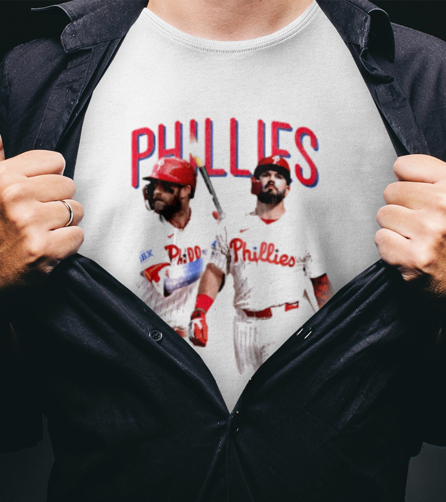 Philadelphia Phillies Bryce Harper Kyle Schwarber T-Shirt