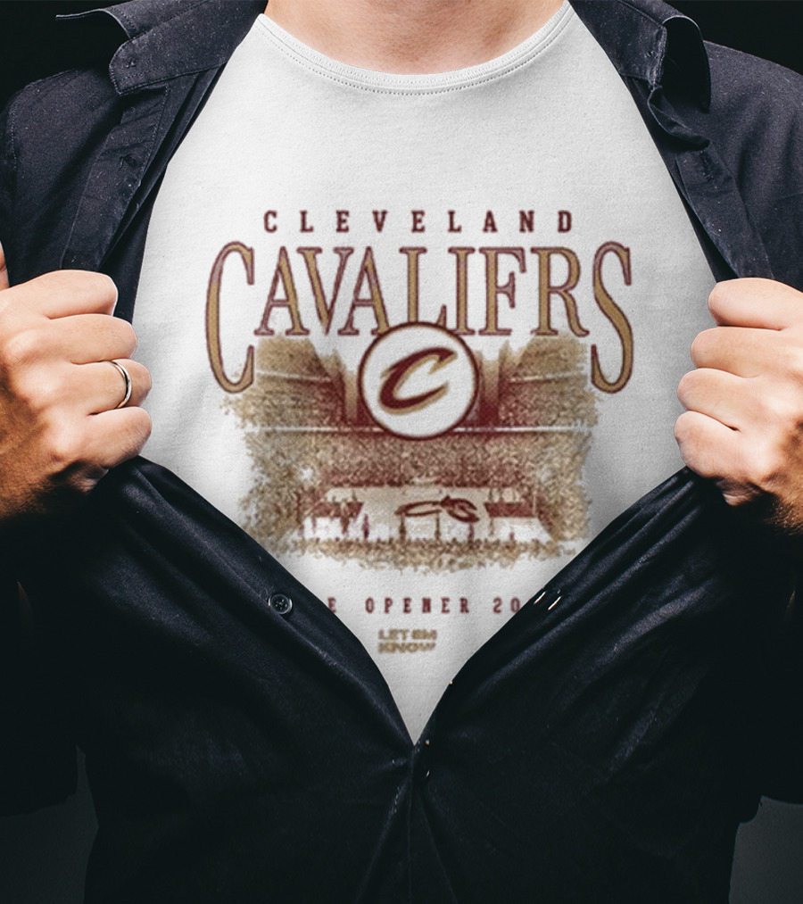 Cleveland Cavaliers Home Opener 2026 Stadium Celebration T-Shirt