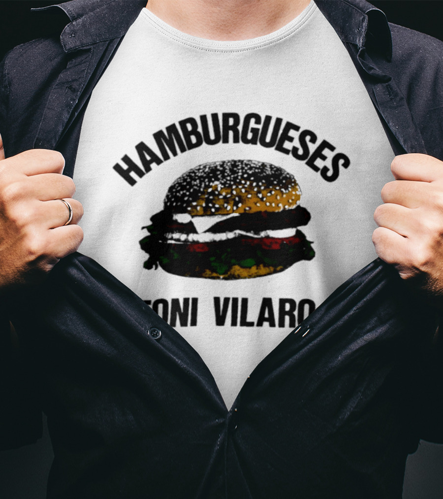 Hamburgueses Toni Vilaro Burger Food T-Shirt