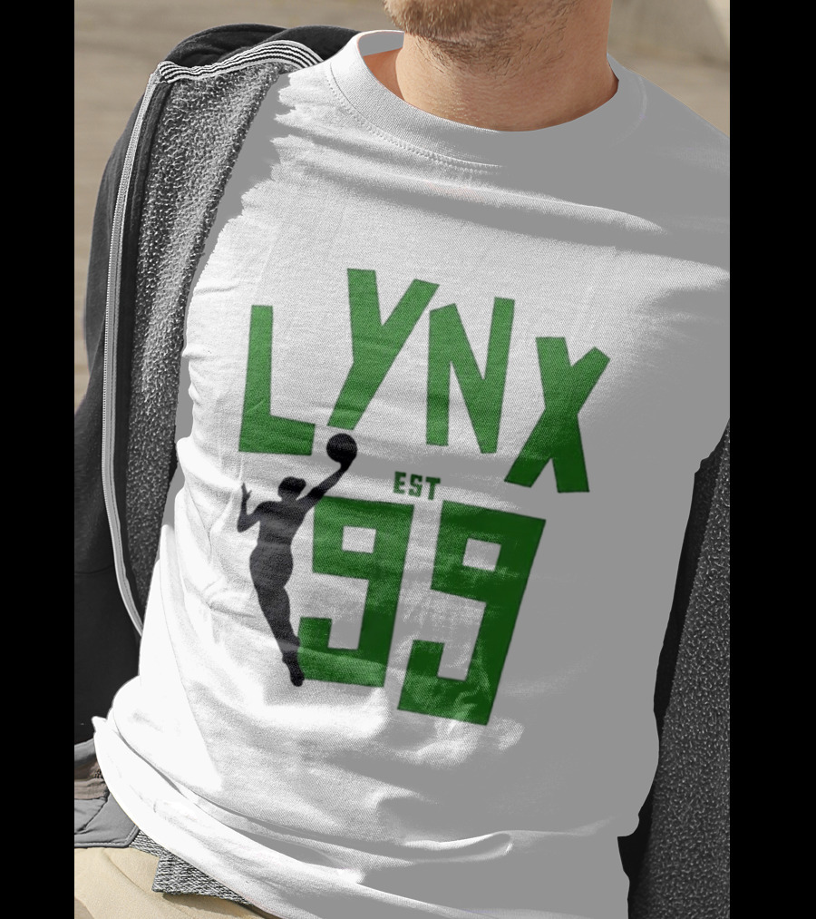 Lynx EST 99 Green Basketball T-Shirt