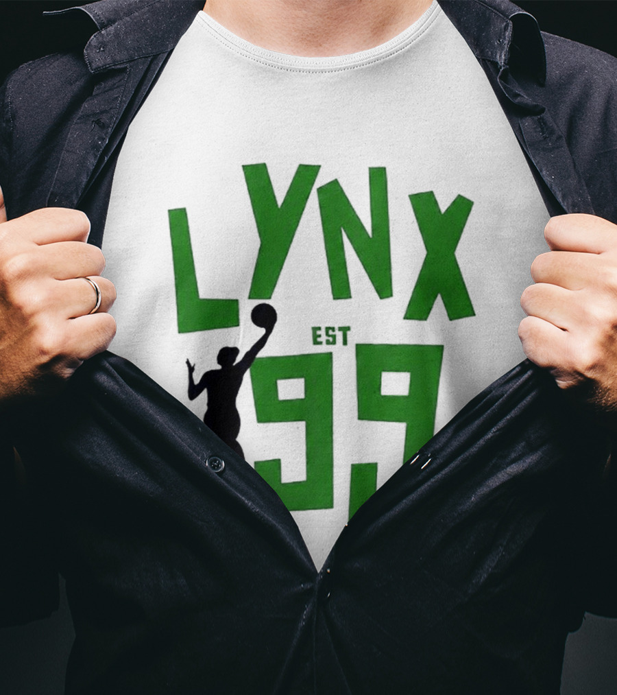 Lynx EST 99 Green Basketball T-Shirt