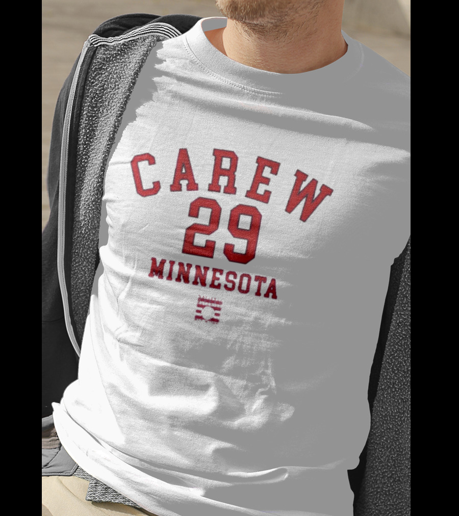 Carew 29 Minnesota Baseball Legend T-Shirt
