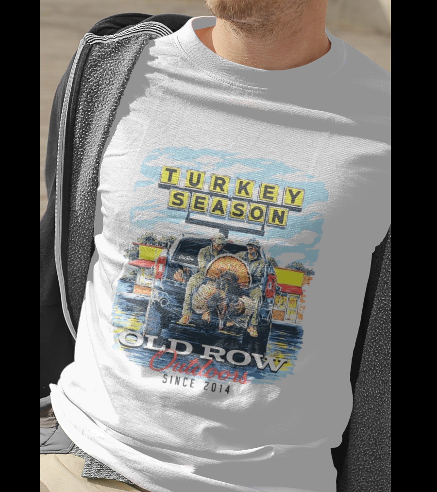 Turkey Season Old Row Outdoors Since 2014 T-Shirt