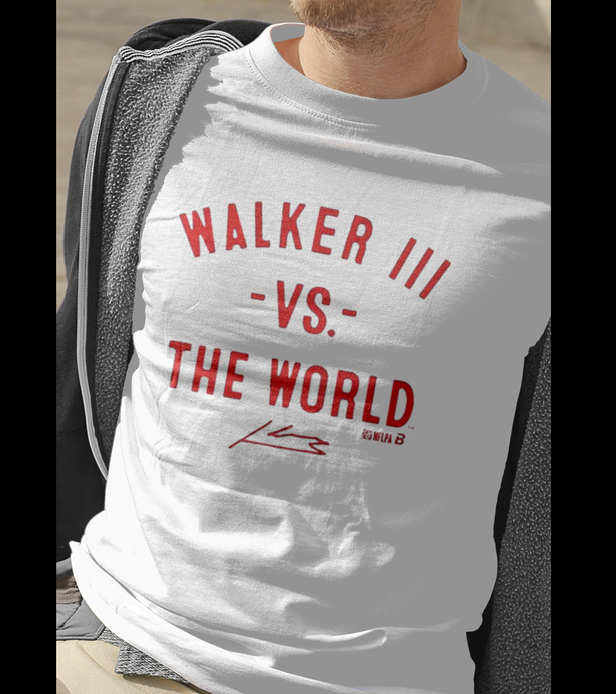 Walker III Vs The World Football Signature T-Shirt