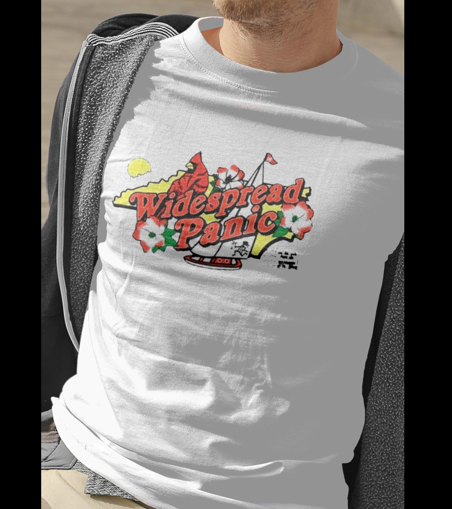 Widespread Panic North Carolina 2026 Live Oak Bank Pavilion Event September 18 19 Wilmington 2026 T-Shirt