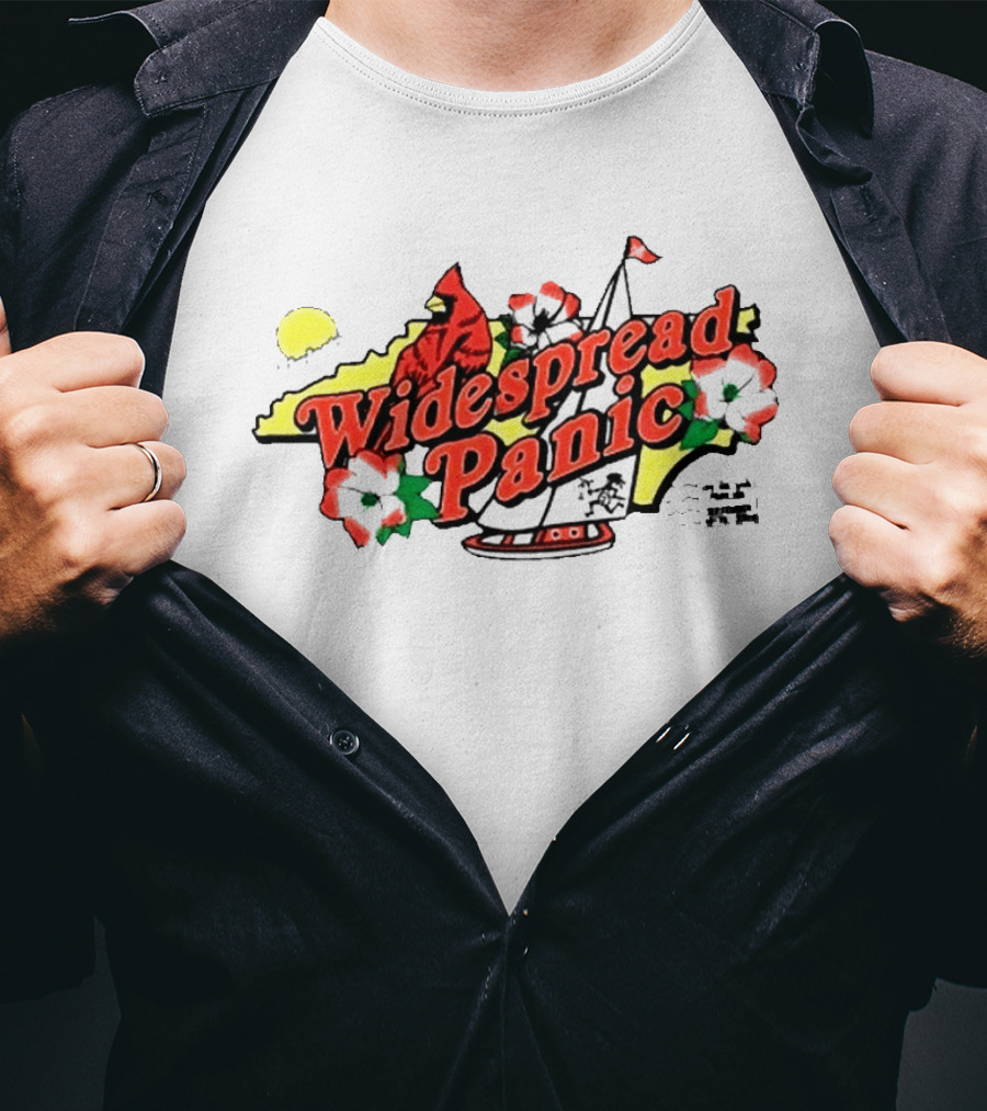 Widespread Panic North Carolina 2026 Live Oak Bank Pavilion Event September 18 19 Wilmington 2026 T-Shirt