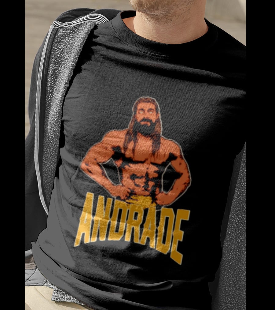 Andrade AEW Wrestling Lucha Libre Iconic Pose T-Shirt