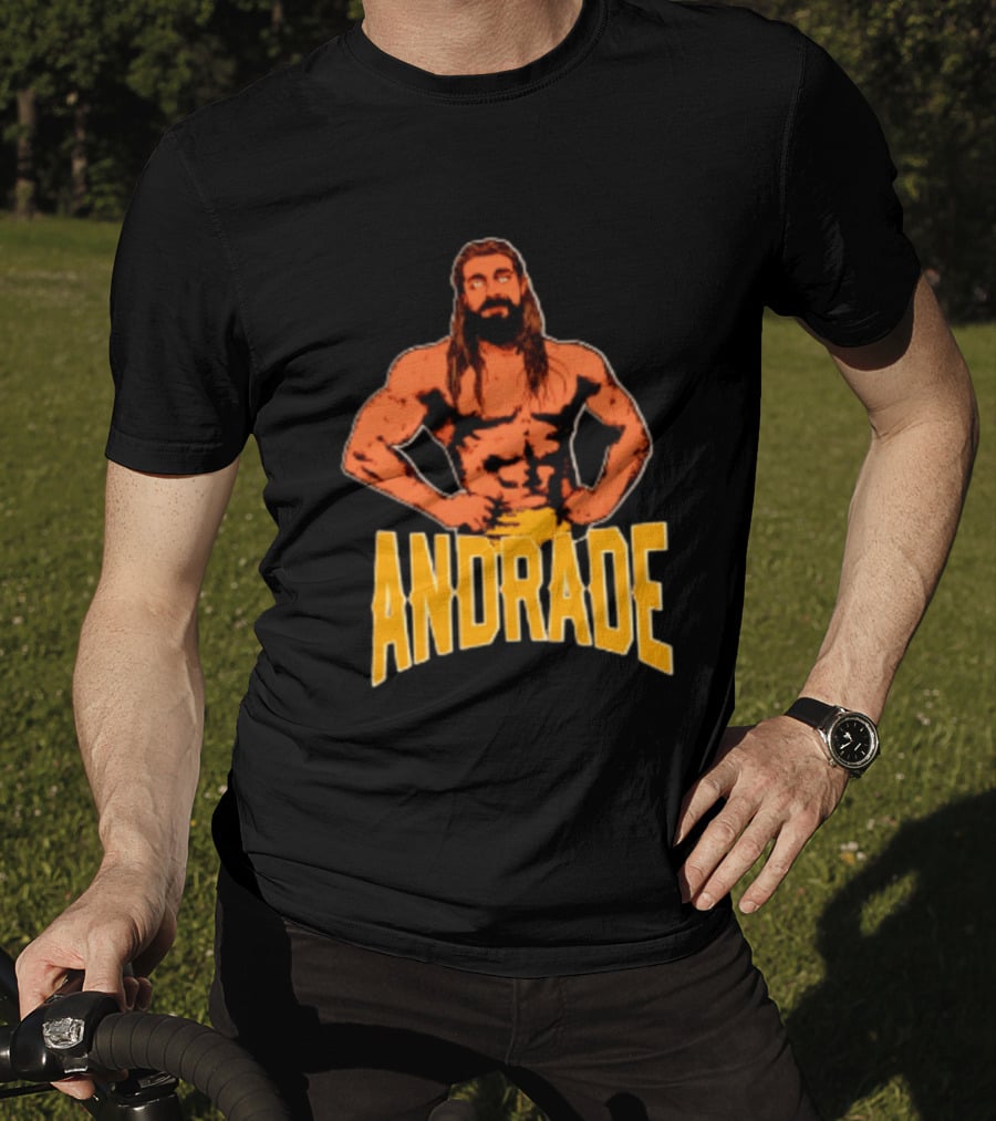 Andrade AEW Wrestling Lucha Libre Iconic Pose T-Shirt