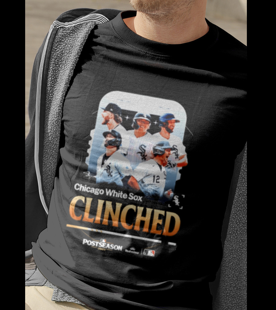 Chicago White Sox Clinched 2026 MLB Postseason Players Celebration T-Shirt