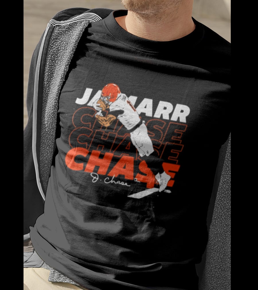 Ja'Marr Chase Cincinnati Bengals Football Player Chase J. Chase T-Shirt