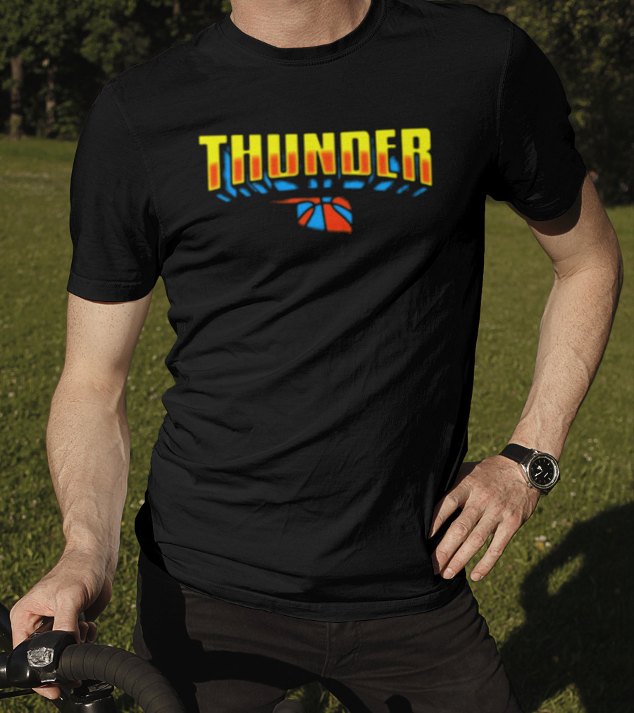 Joshua Boydston Thunder Comic Front Back T-Shirt