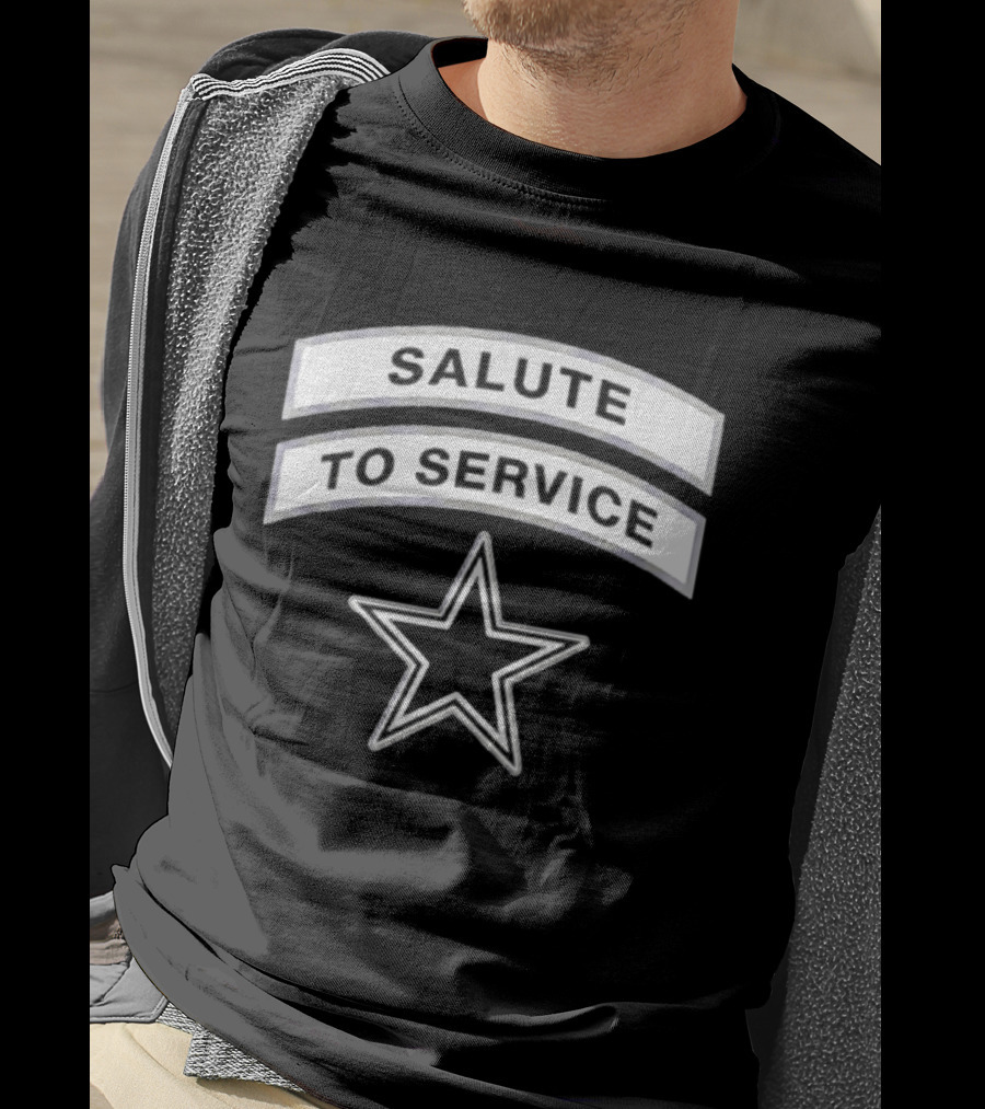 Dallas Cowboys Salute To Service Star 2026 T-Shirt
