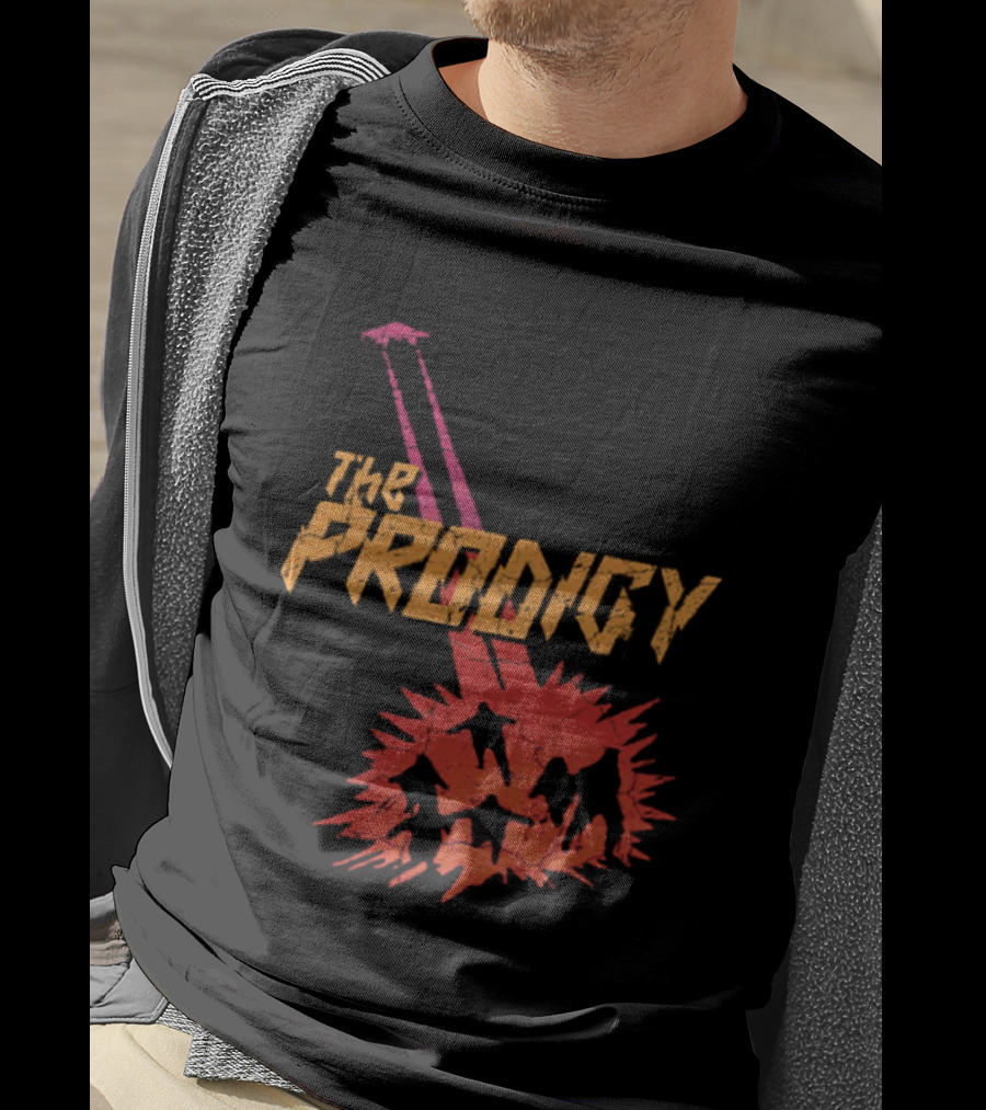 The Prodigy 2026 Tour Invaders UFO Explosion T-Shirt