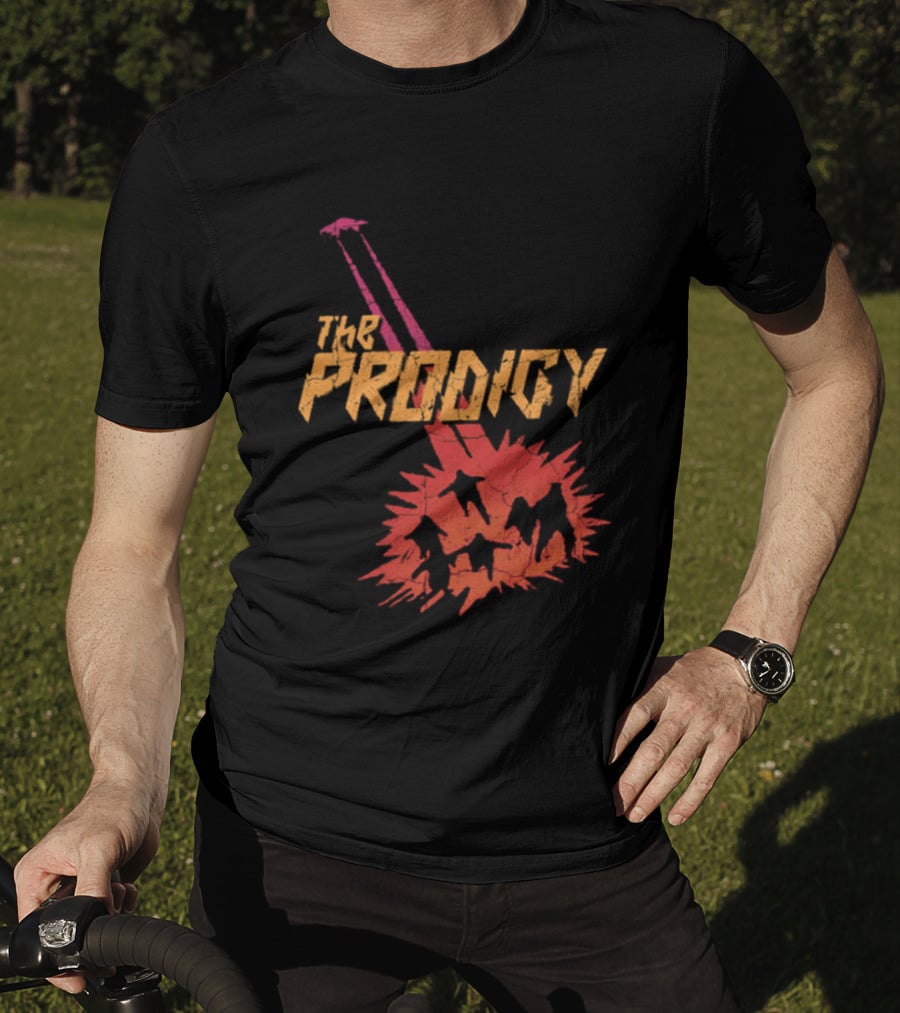 The Prodigy 2026 Tour Invaders UFO Explosion T-Shirt