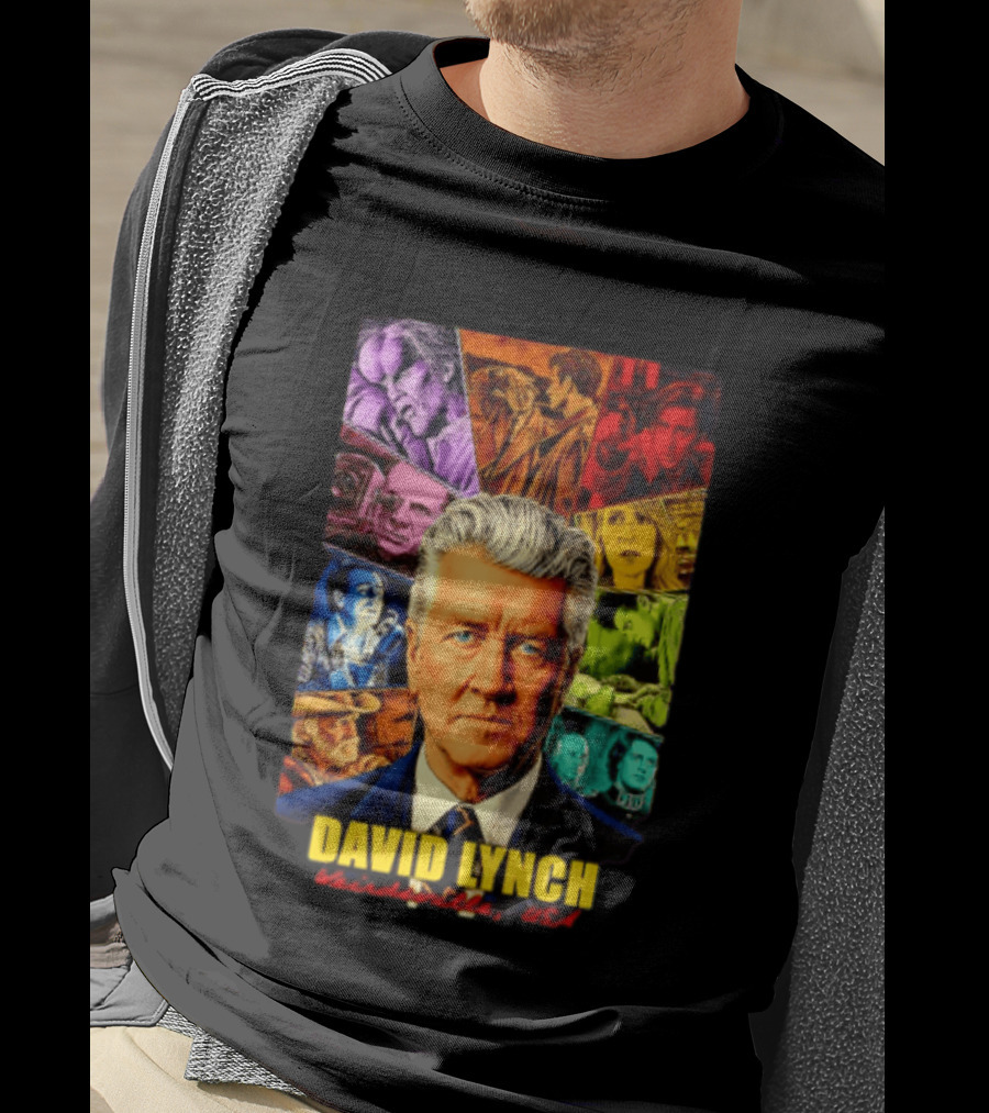 David Lynch Weirdsville USA Iconic Characters Collage T-Shirt
