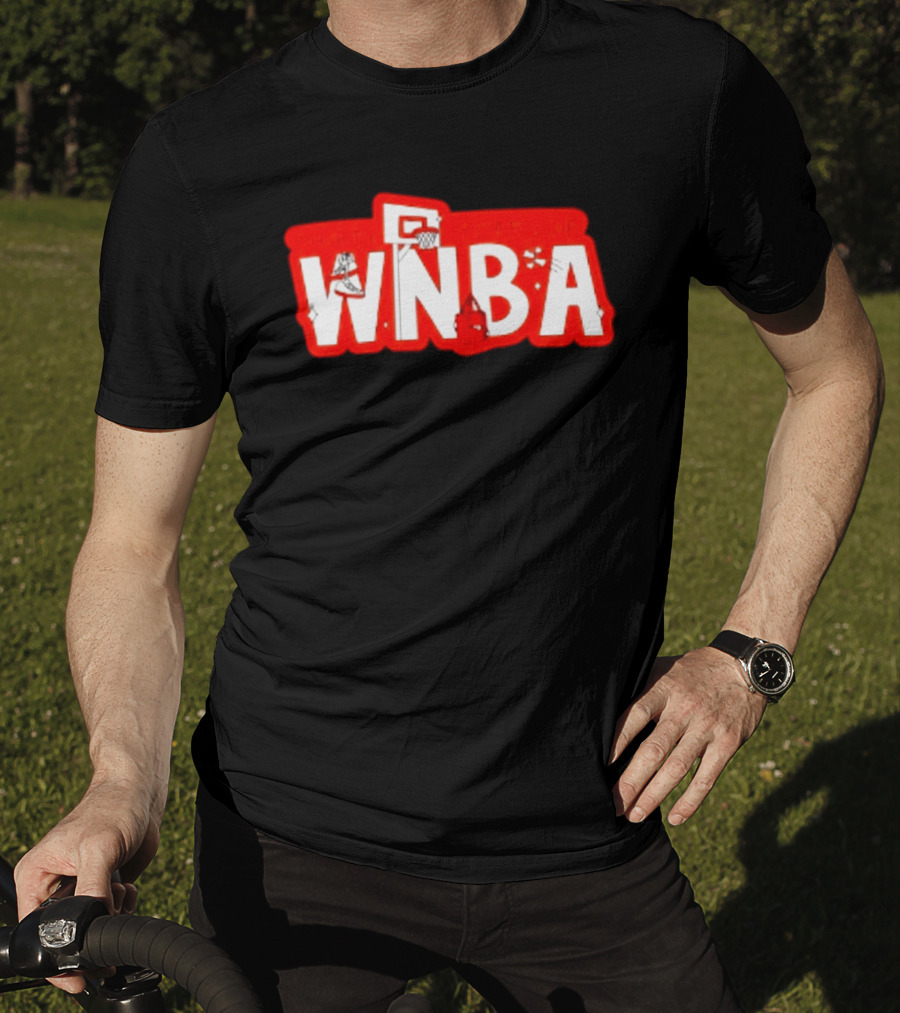 Thirty Years Of WNBA Basketball Hoops And Sneakers Celebration T-Shirt