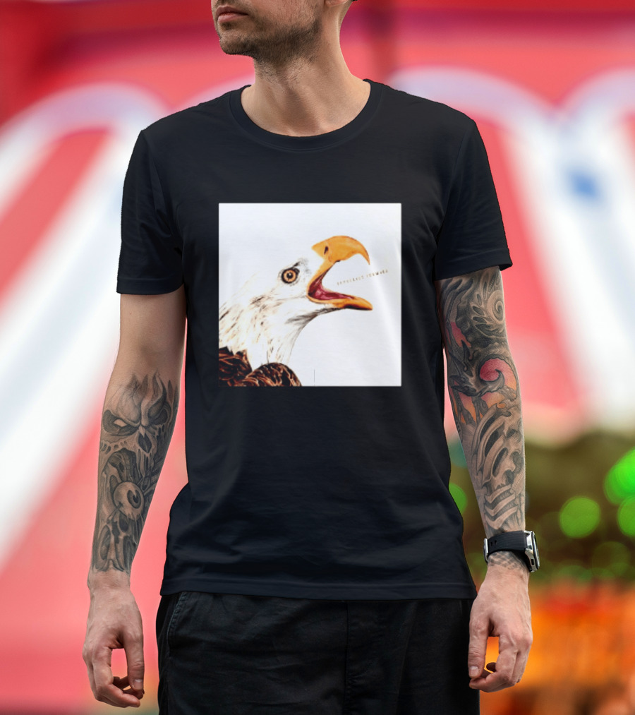 Democracy Forward Bald Eagle Patriotic T-Shirt