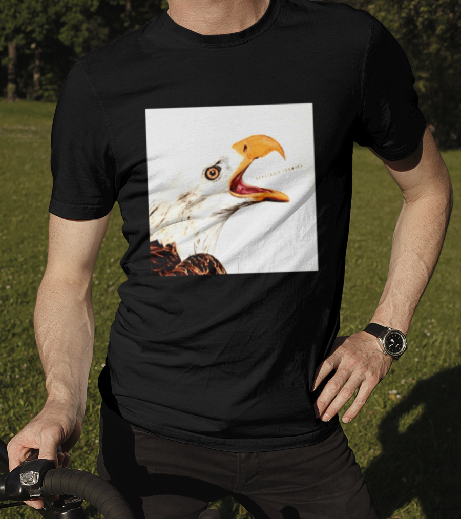 Democracy Forward Bald Eagle Patriotic T-Shirt