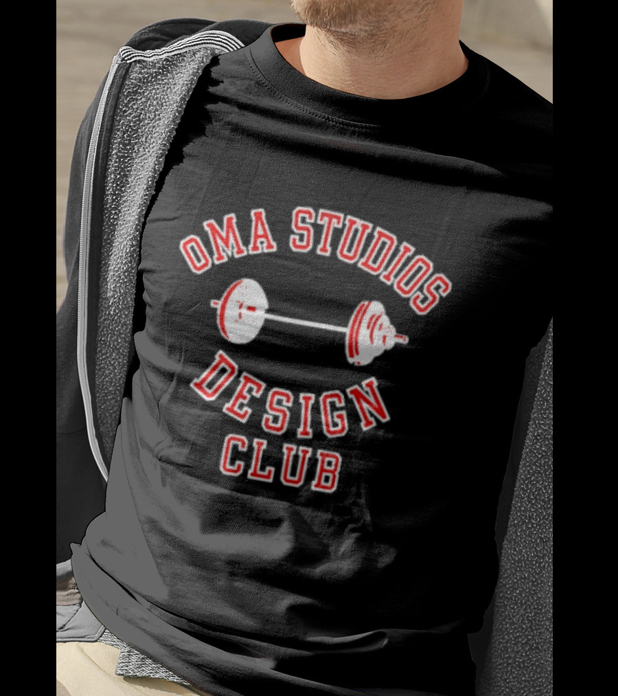 Oma Studios Barbell Club T-Shirt