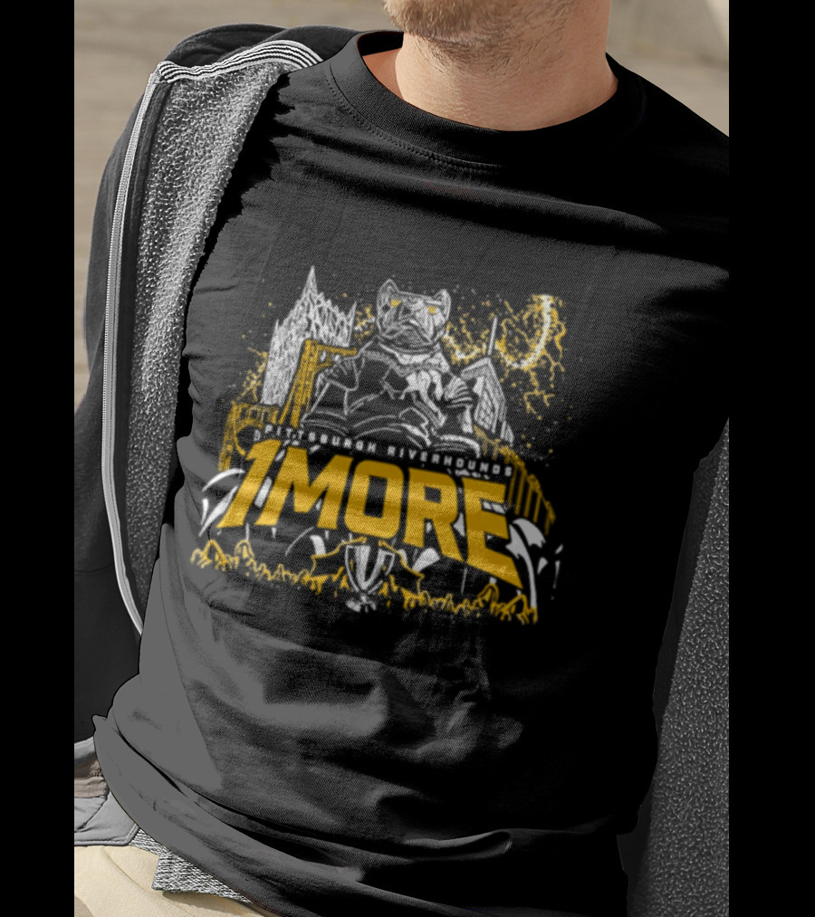 Pittsburgh Riverhounds 1More Trophy Skyline Owl T-Shirt