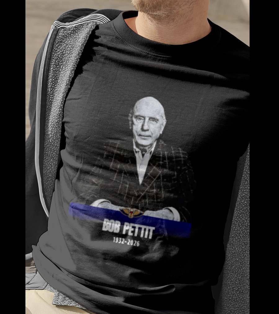 Bob Pettit 1932 2026 Pelicans T-Shirt