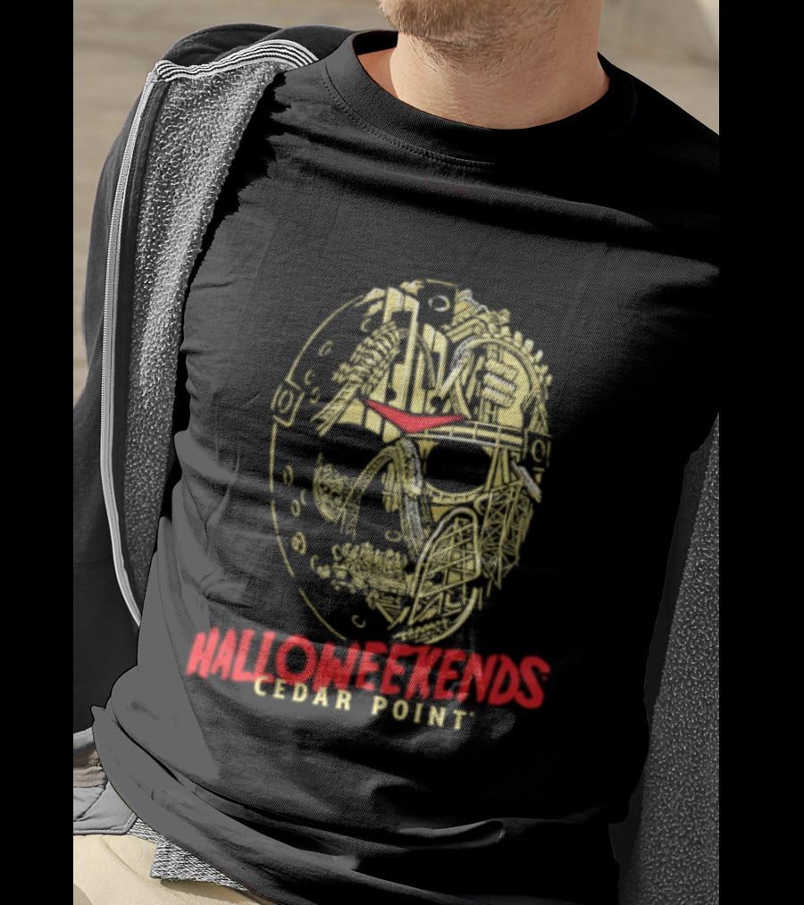 Halloweekends Cedar Point Hockey Mask T-Shirt