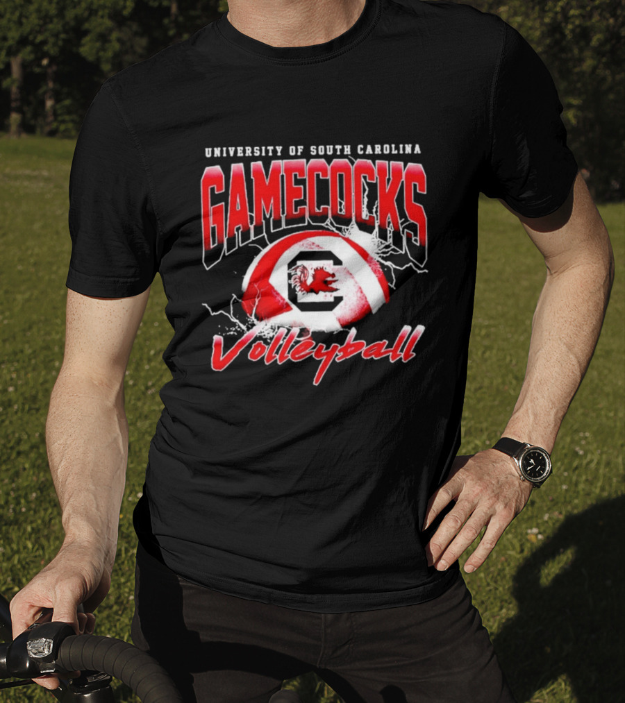 University Of South Carolina Gamecocks Volleyball Team T-Shirt
