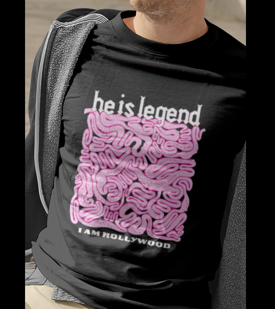 He Is Legend I Am Hollywood Los Angeles Streets Sunset Vine Melrose T-Shirt
