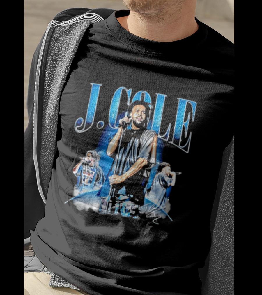 J. Cole Performing Live Dreamville Concert T-Shirt