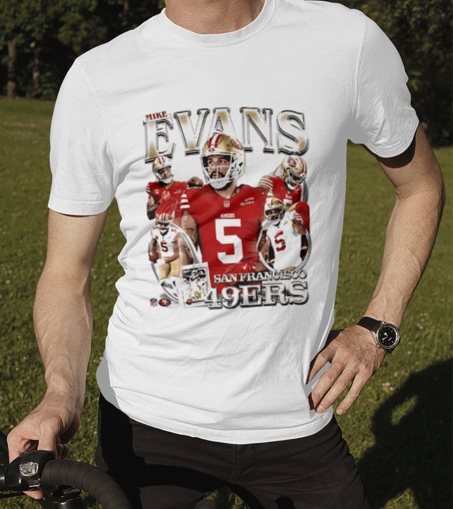 Mike Evans 49ers Player Collage San Francisco 2026 T-Shirt