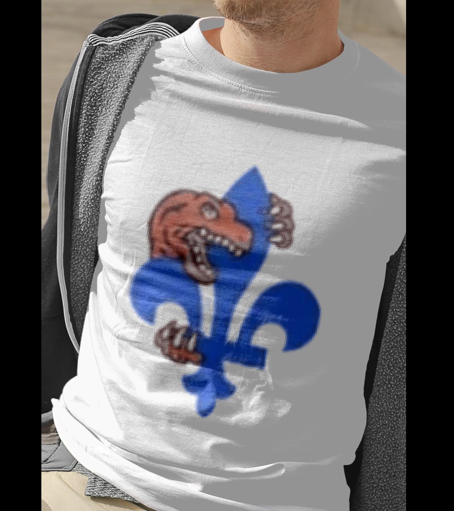 2026 Raptors Quebec Canada Games Fleur De Lis And Dinosaur T-Shirt