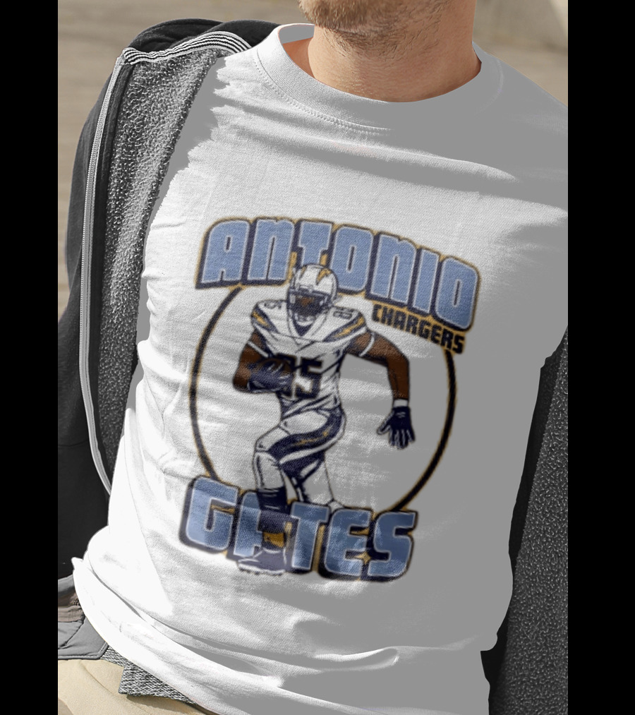 Antonio Gates Chargers Football Player T-Shirt