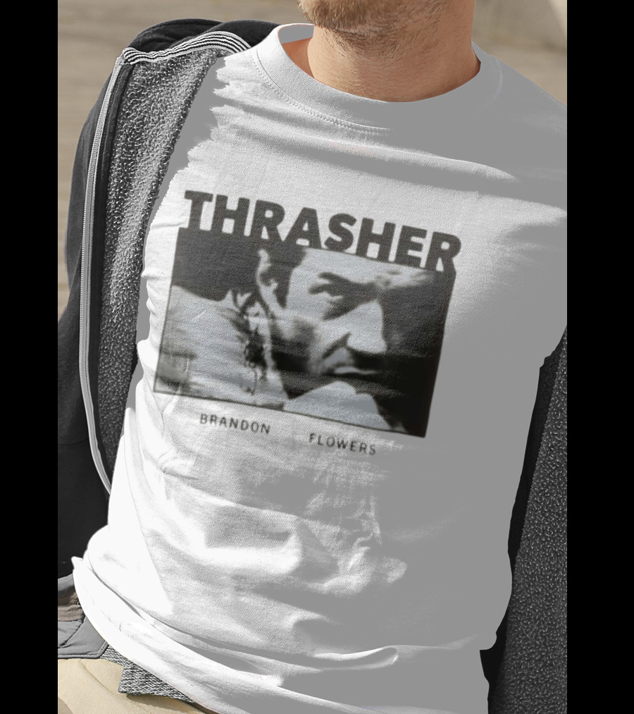 Brandon Flowers Thrasher 2026 Tour Dates T-Shirt
