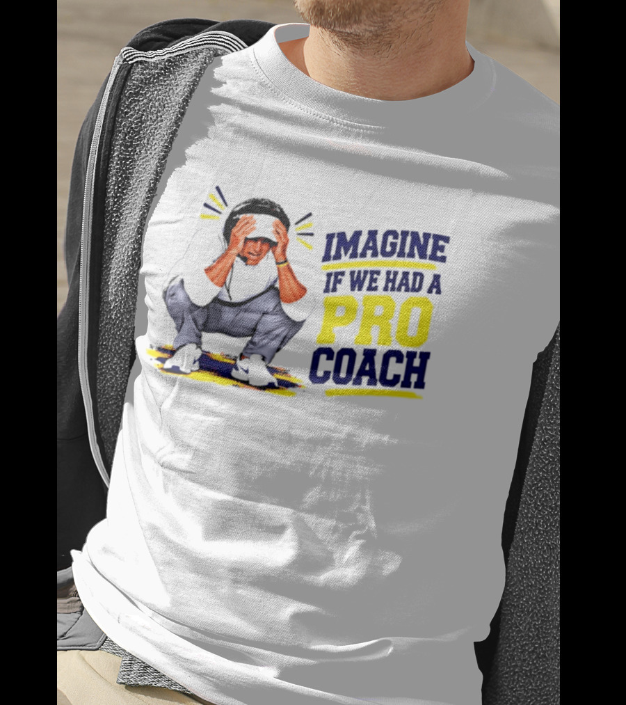 Imagine If We Had A Pro Coach LSU Tigers Iconic Coach T-Shirt