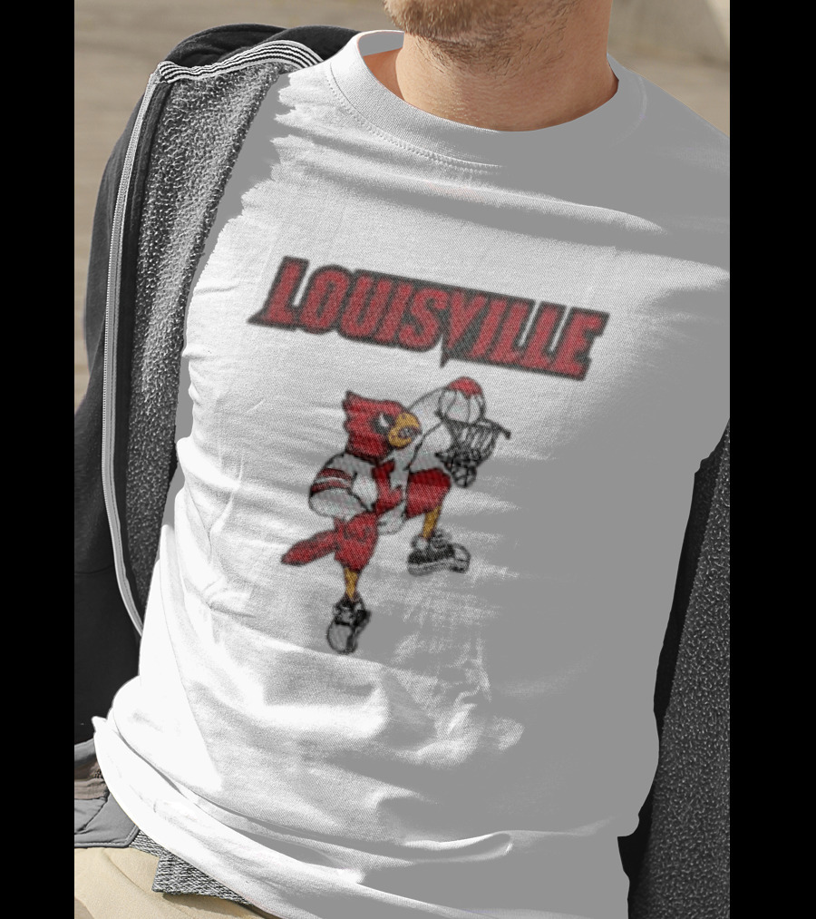 Louisville Cardinals Basketball 2026 White Jersey T-Shirt