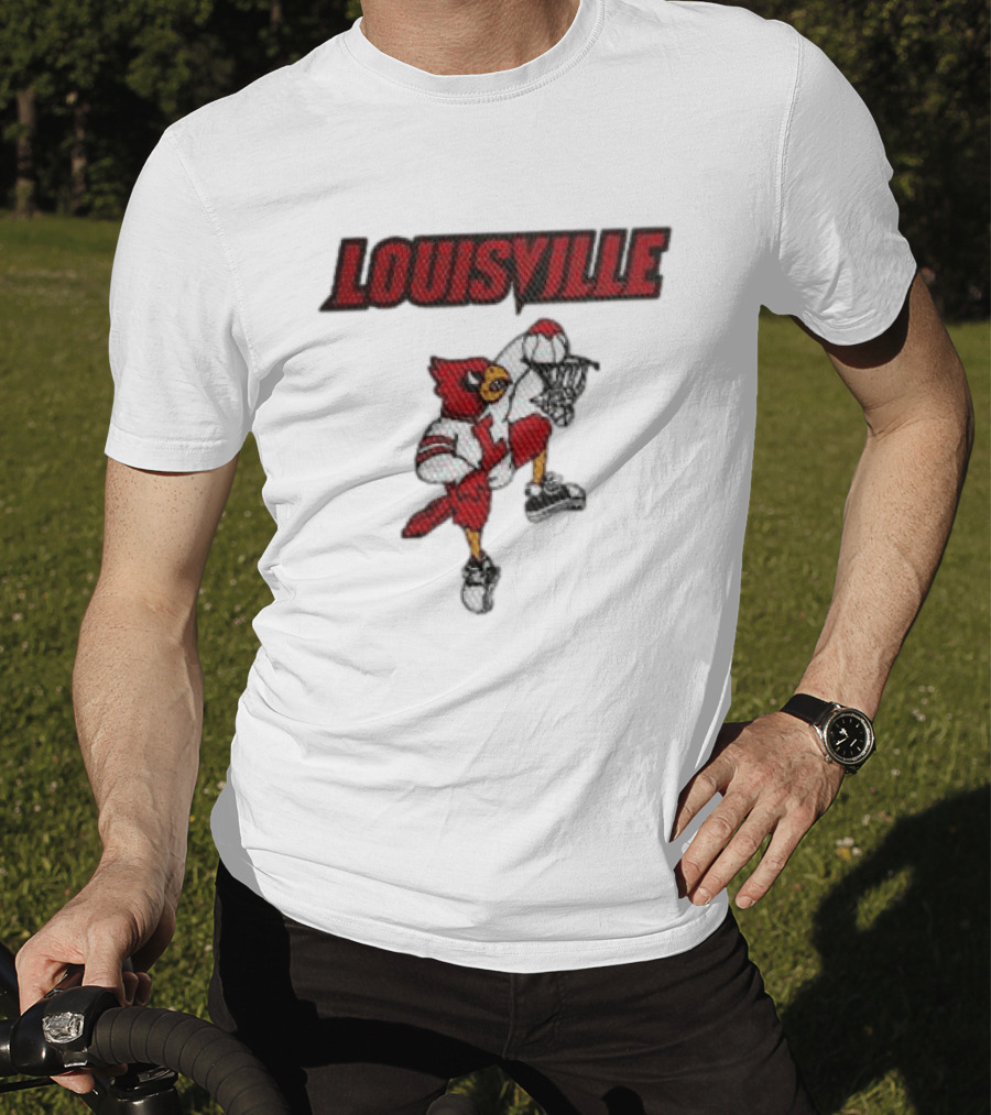 Louisville Cardinals Basketball 2026 White Jersey T-Shirt