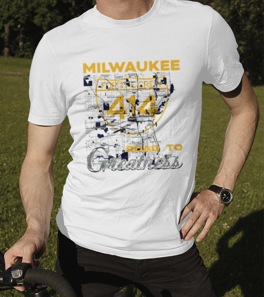 Milwaukee Brewers Brew 414 Road To Greatness T-Shirt