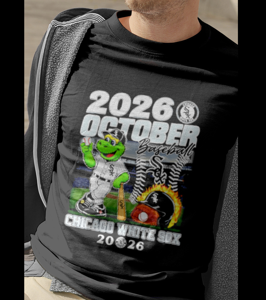 2026 October Chicago White Sox Postseason Baseball T-Shirt