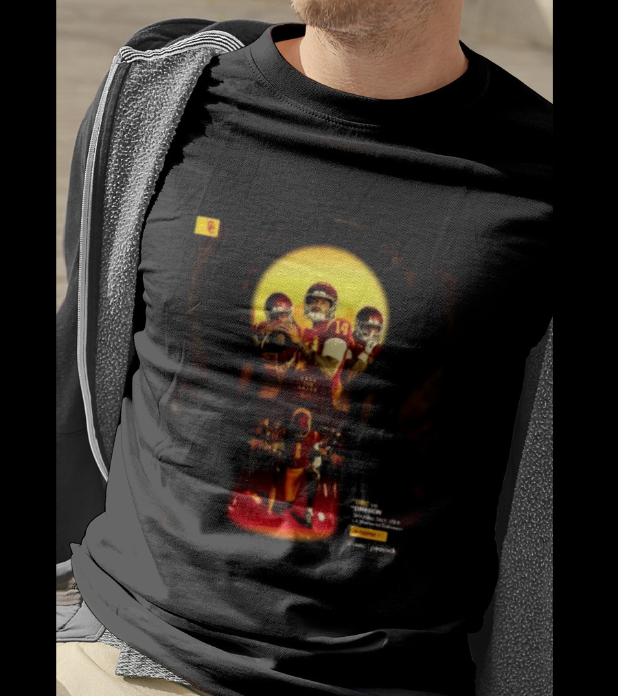 USC Trojans Vs Oregon Ducks Lock The Gates Football Game September 26 2026 L.A. Memorial Coliseum T-Shirt