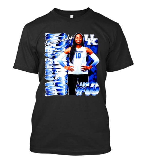 Kennedy #10 Kentucky Wildcats NCAA Volleyball T-Shirt