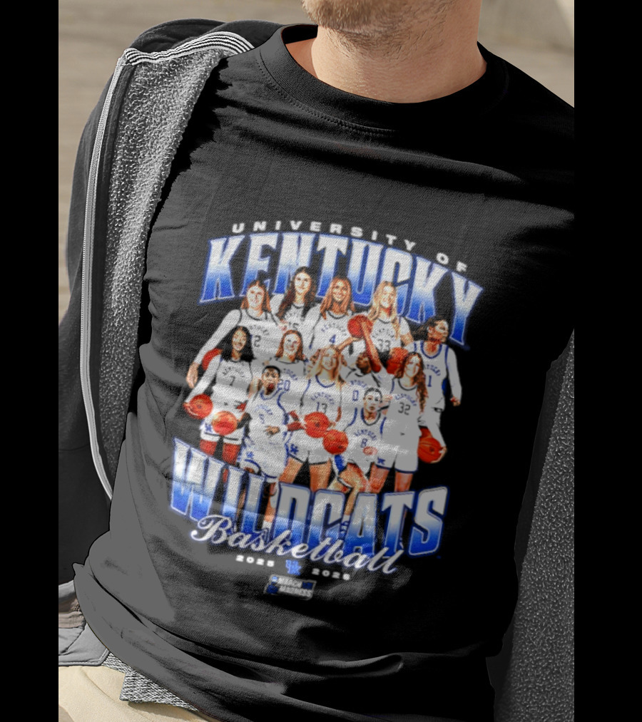 University Of Kentucky Wildcats Basketball 2026 NCAA All Team T-Shirt