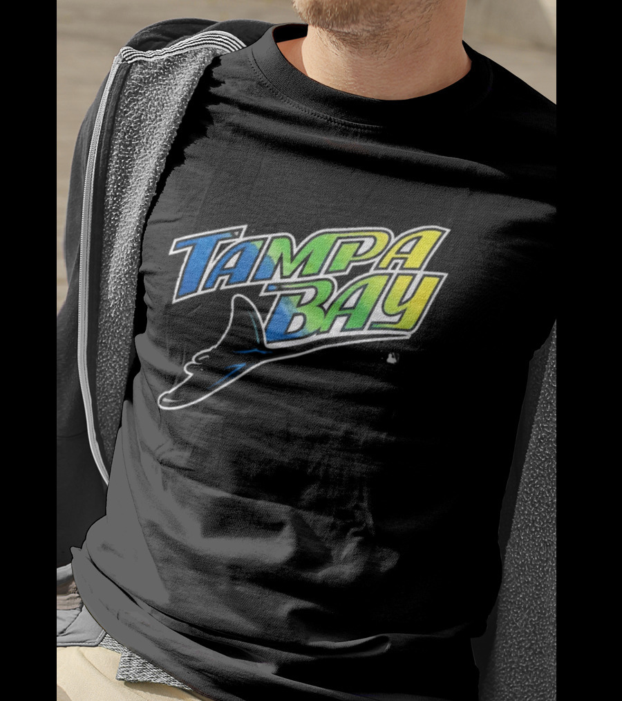 Tampa Bay Rays 2026 Classic Vibrant Logo With Manta Ray Element T-Shirt