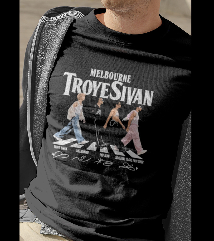 Troye Sivan Melbourne Something To Give Each Other Abbey Road T-Shirt